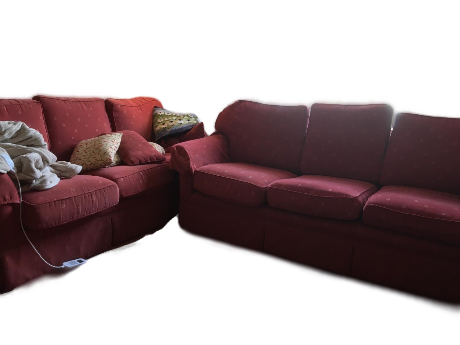 crafted in to a cornersofa